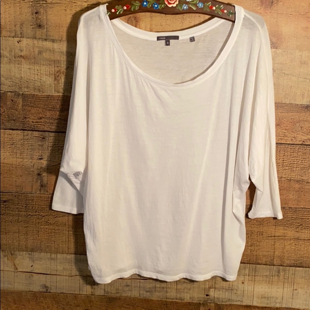 EUC Vince t-shirt size S White